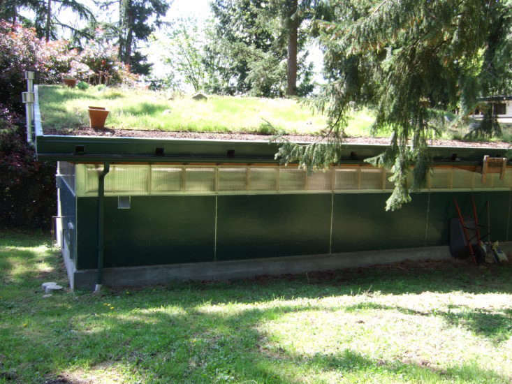 Harrison Architects out of Seattle designed this industrial salvage chic garage