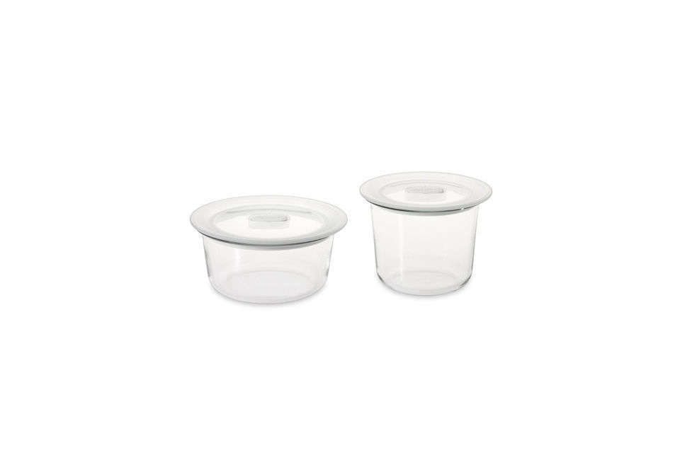 Bormioli Rocco Round Glass Food Storage Containers