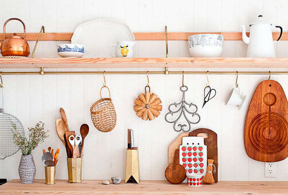 Trend Alert 13 Kitchens with Utensil Rails The Organized Home