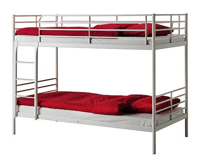 10 Easy Pieces Bunk Beds For Kids Rooms The Organized Home - Ikea White Metal Bed Frame Ideas 10 Easy Pieces Bunk Beds For Kids Rooms The Organized Home - Ikea White Metal Bed Frame Ideas