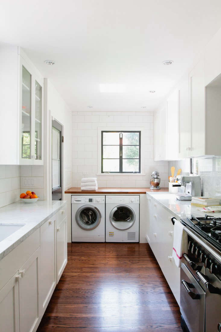 7 Ways to Sneak a Washer/Dryer Into the Kitchen