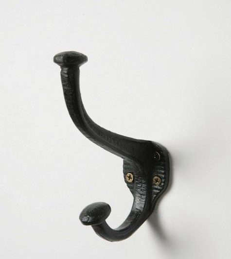 10 Easy Pieces: Black Coat Hooks - The Organized Home