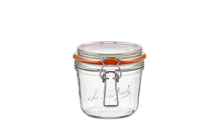 Another classic canning jar, Le Parfait Jars from France are currently available starting at $5.49 each at The Container Store.