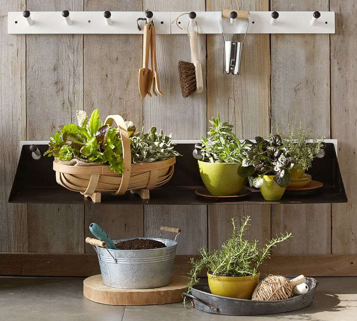 Pottery barn peg online rail