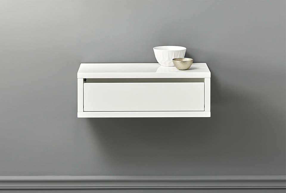 CB2 Slice Wall-Mounted Shelf