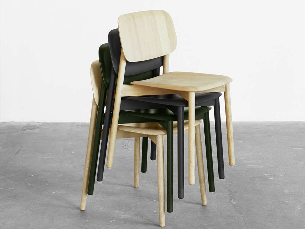 HAY Soft Edge Chair in Wood