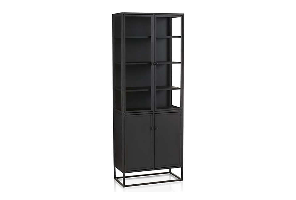 Crate & Barrel Casement Black Cabinet