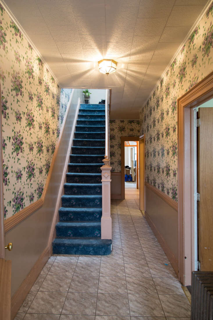 Peggy Wang House in Ridgewood, Queens by Keren Richter, Entryway Before