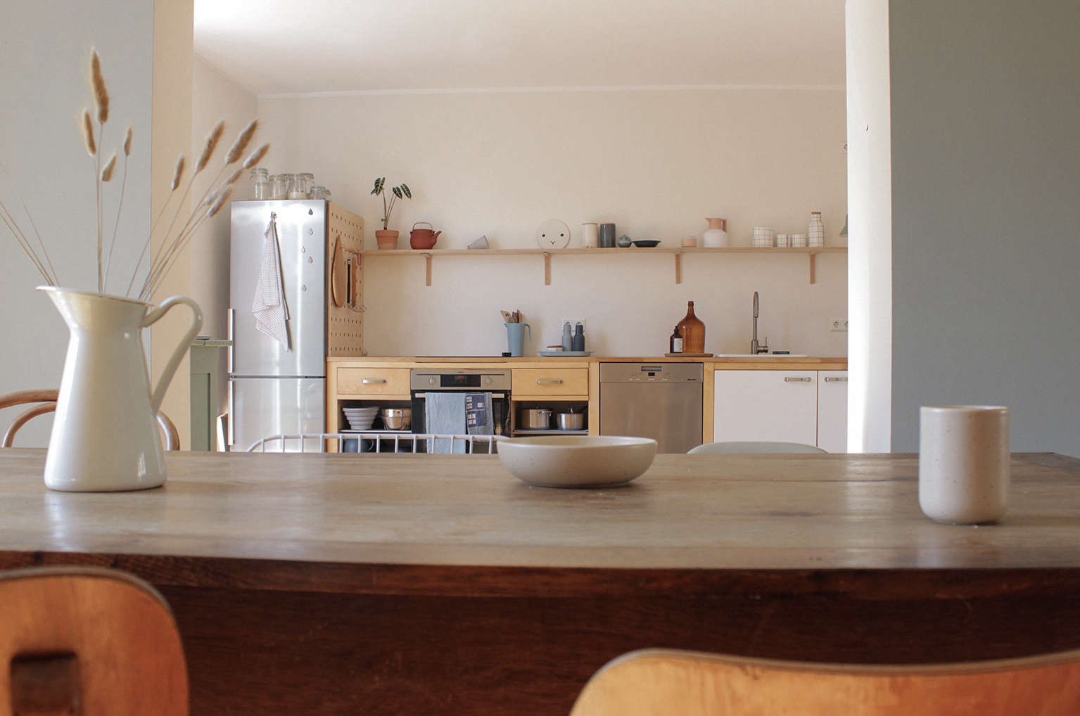 Kitchen of the Week: An Artful Kitchen Created from Reclaimed Ikea
