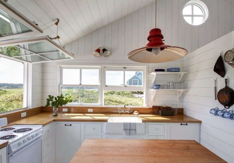 Falmouth Beach Cottage Kitchen