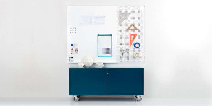 Heartwork Active Duty Media Credenza in Blue