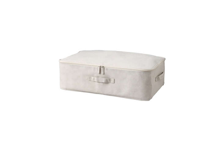 Muji Soft Under-Bed Storage Case Cotton Linen