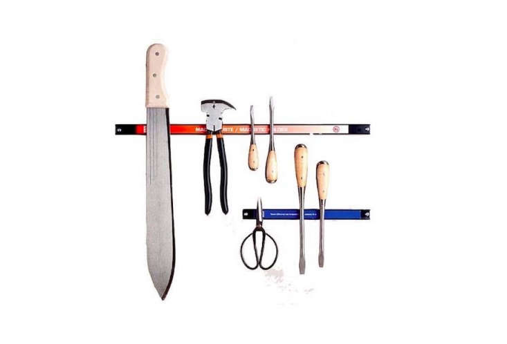 magnetic wall mount tool rack Garrett Wade