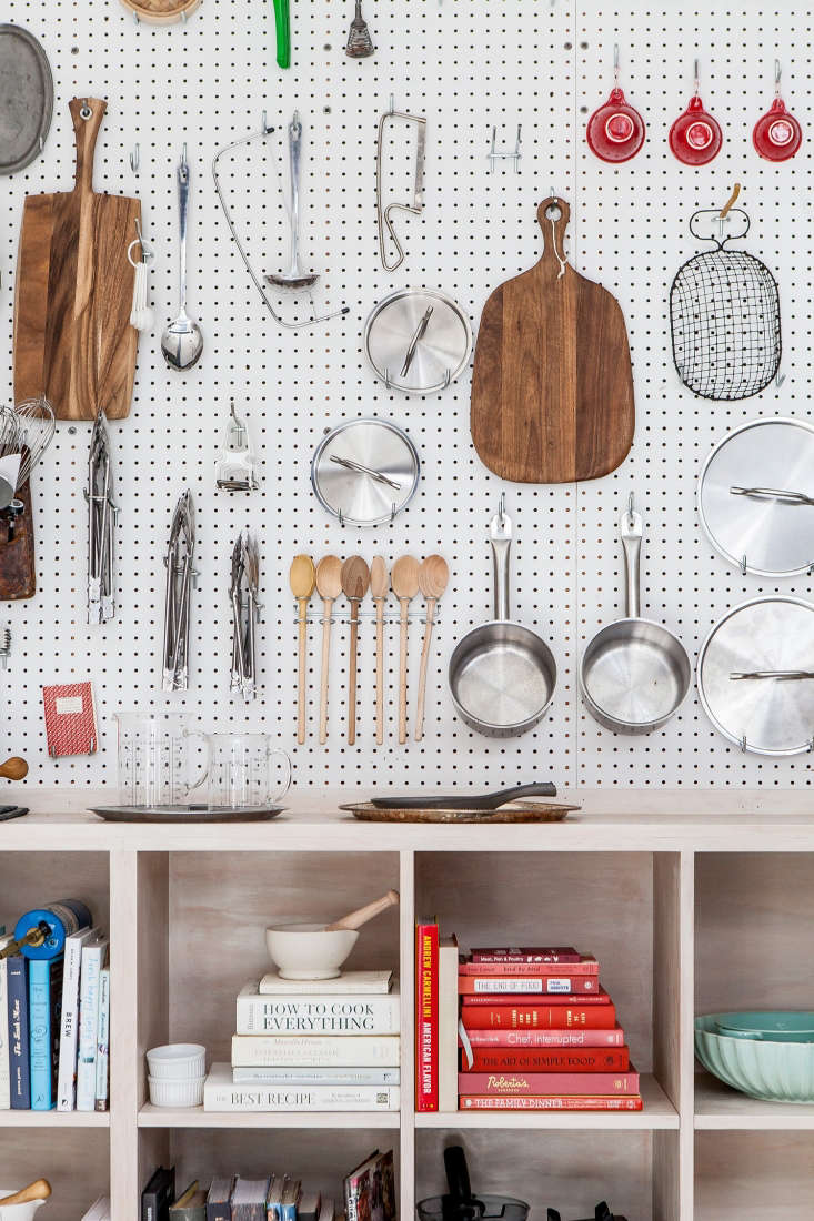 Pegboard Detail in Cook Space Brooklyn, Photo by Sean Santiago