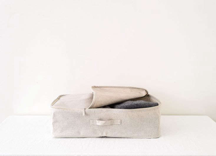 Zippered Canvas Storage Bag as part of the Remodelista Storage 75 Series