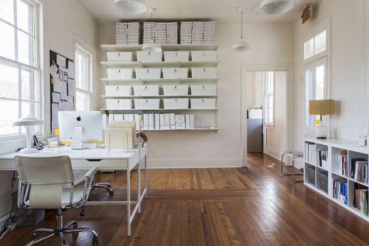 Shelves in SCDO Partners Charleston Office