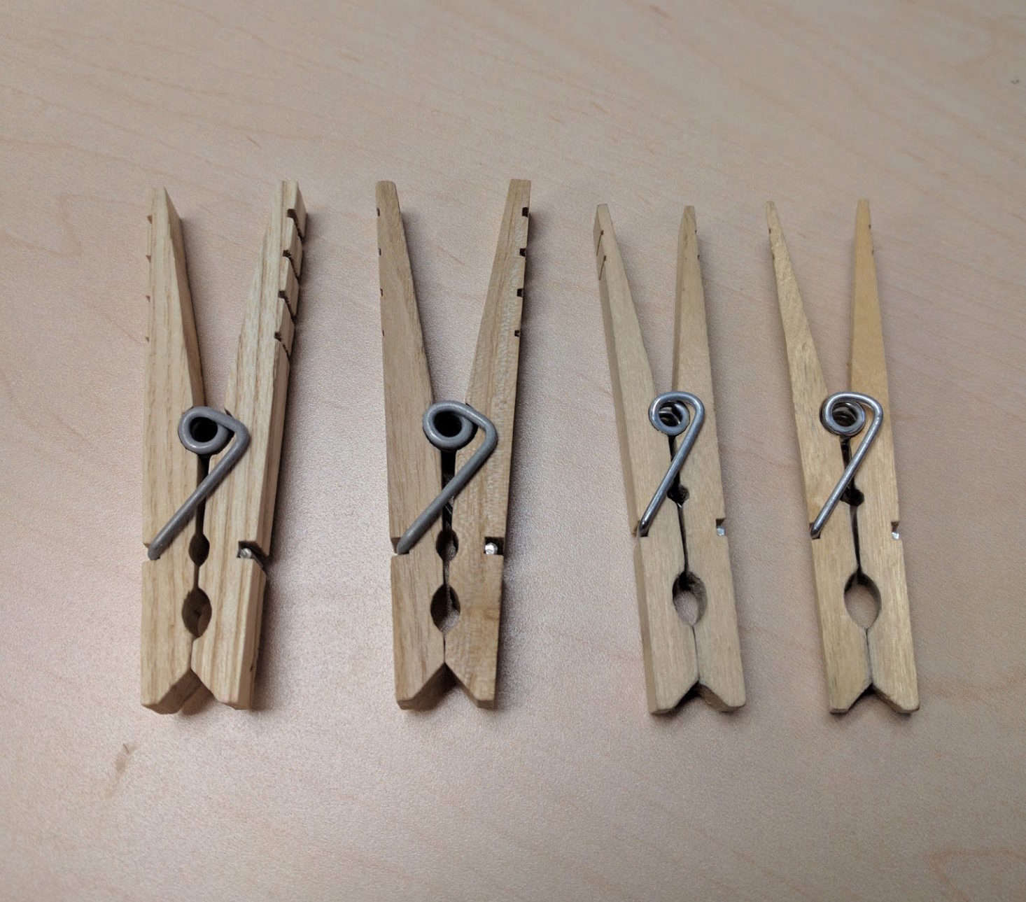 5 Favorites Classic MadeintheUSA Wooden Clothespins The Organized