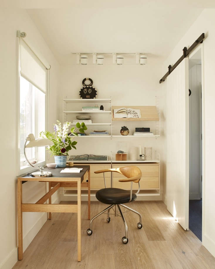 Chilmark Cottage Office Nook Barn Door