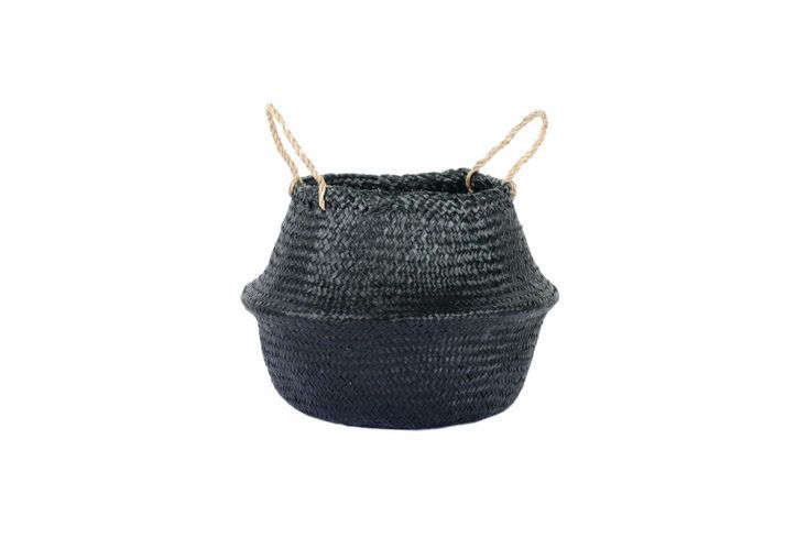 Connected Goods Woven Collapsible Rice Belly Basket