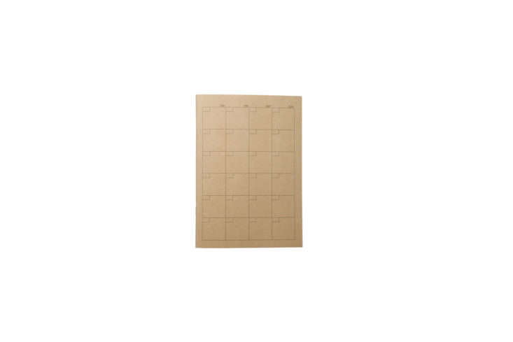 Muji Craft Housekeeping Notebook