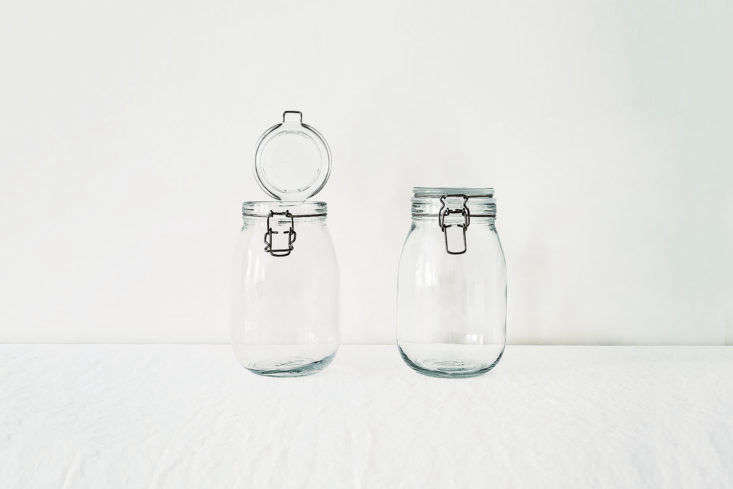 Ikea Korken Glass Top Clamp Jars