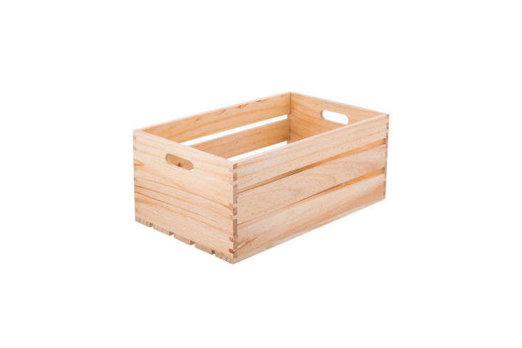 Webstaurant American Metalcraft Wood Crate