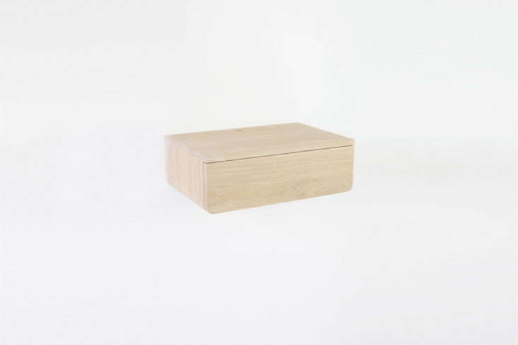 Kroft Buoy Too Oak Floating Drawer Shelf