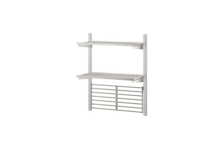 Kungsfors Suspension Rail with Shelf Wall Grid