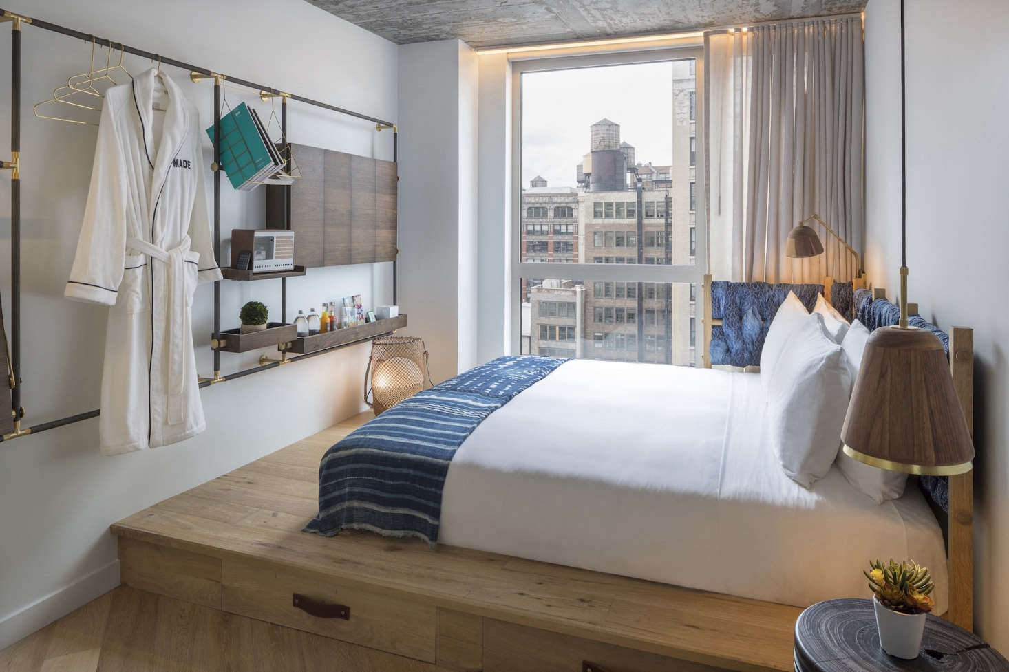 Peg Rail, Pegboard, and other Open Storage Ideas to Steal from Hotels Peg Rail, Pegboard, and other Open Storage Ideas to Steal from Hotels