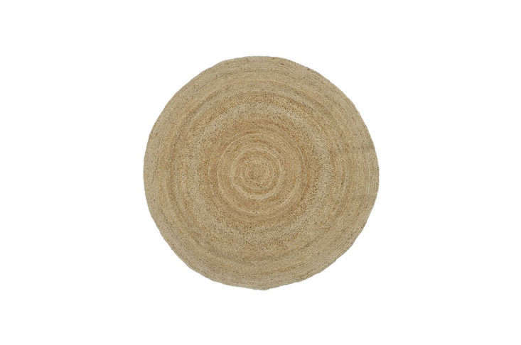 Though it’s barely visible in the image up top, a jute rug will help keep shoe dirt at bay. Pottery Barn’s Round Jute Rug is currently on sale, starting at $107 for a six-foot rug.