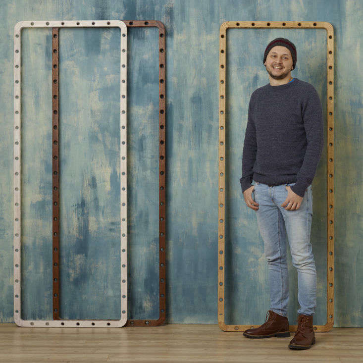 Designer Leonid Davydov of Dotdotdot.Frame modular storage London.