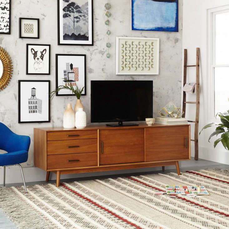 Mid-century Media Console Acorn West Elm