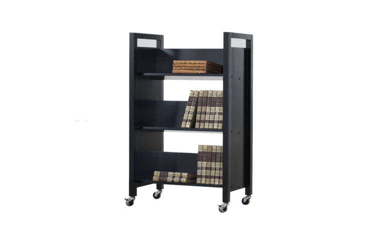 Acme Furniture Bookshelf Cart Black