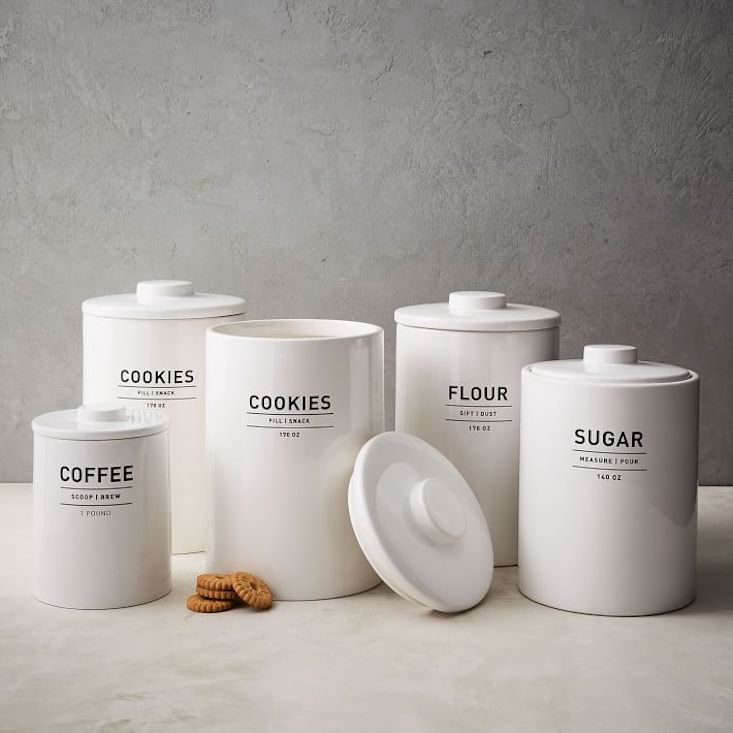 West Elm Utility Kitchen Canisters