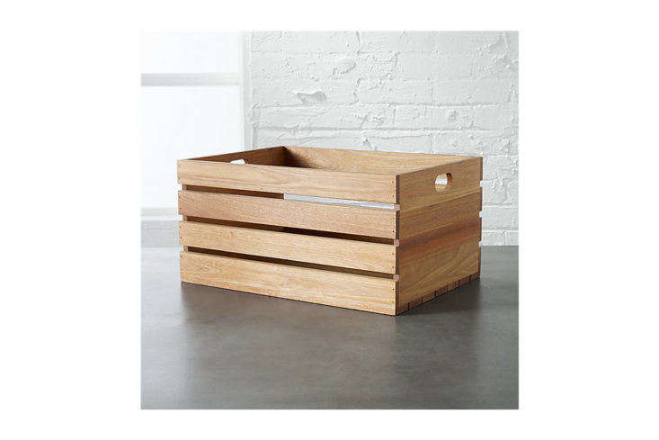 CB2 Eucalyptus Large Storage Box