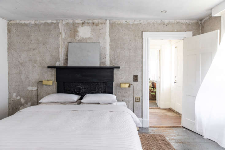 Bedroom at High Ridge Farm in Maine, Photo by Greta Rybus for Remodelista