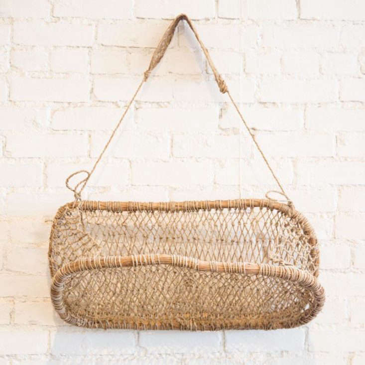 Hanging Wall Basket from General Store