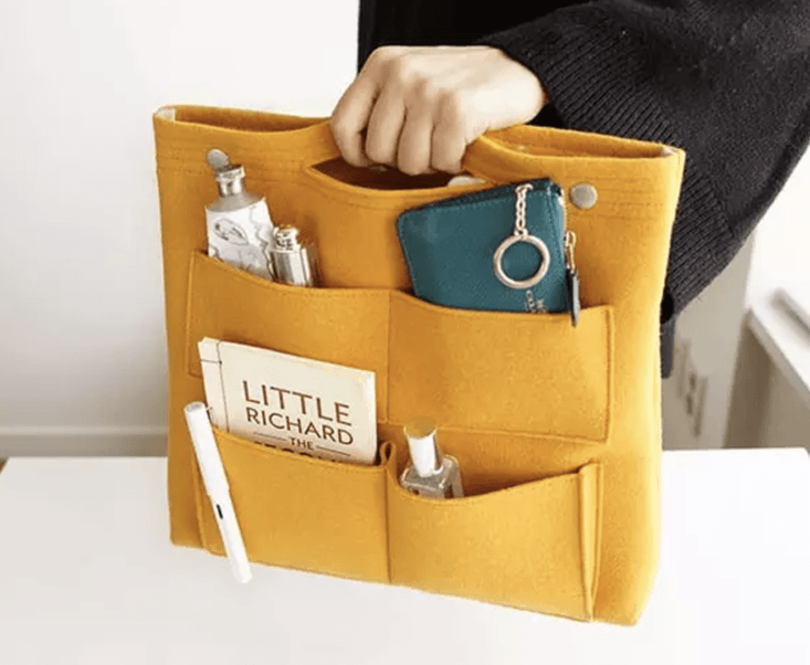 My Smart Organizer Felt Tote Bag Organizer 