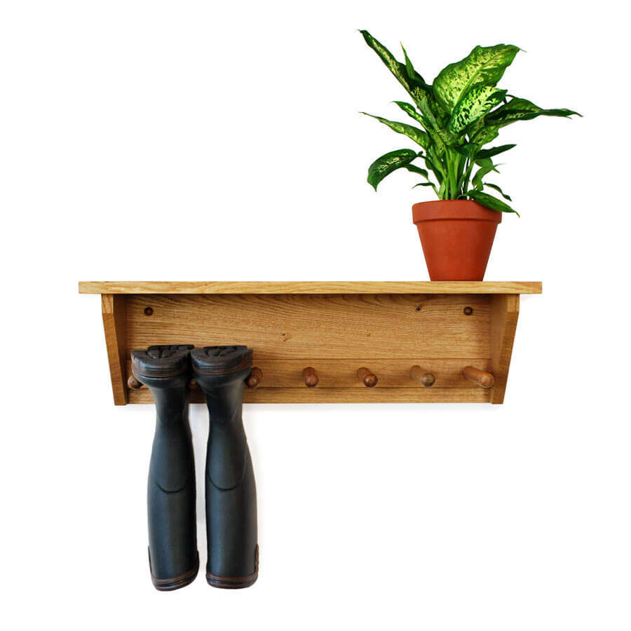 10 Easy Pieces: Wooden Boot Racks - The Organized Home