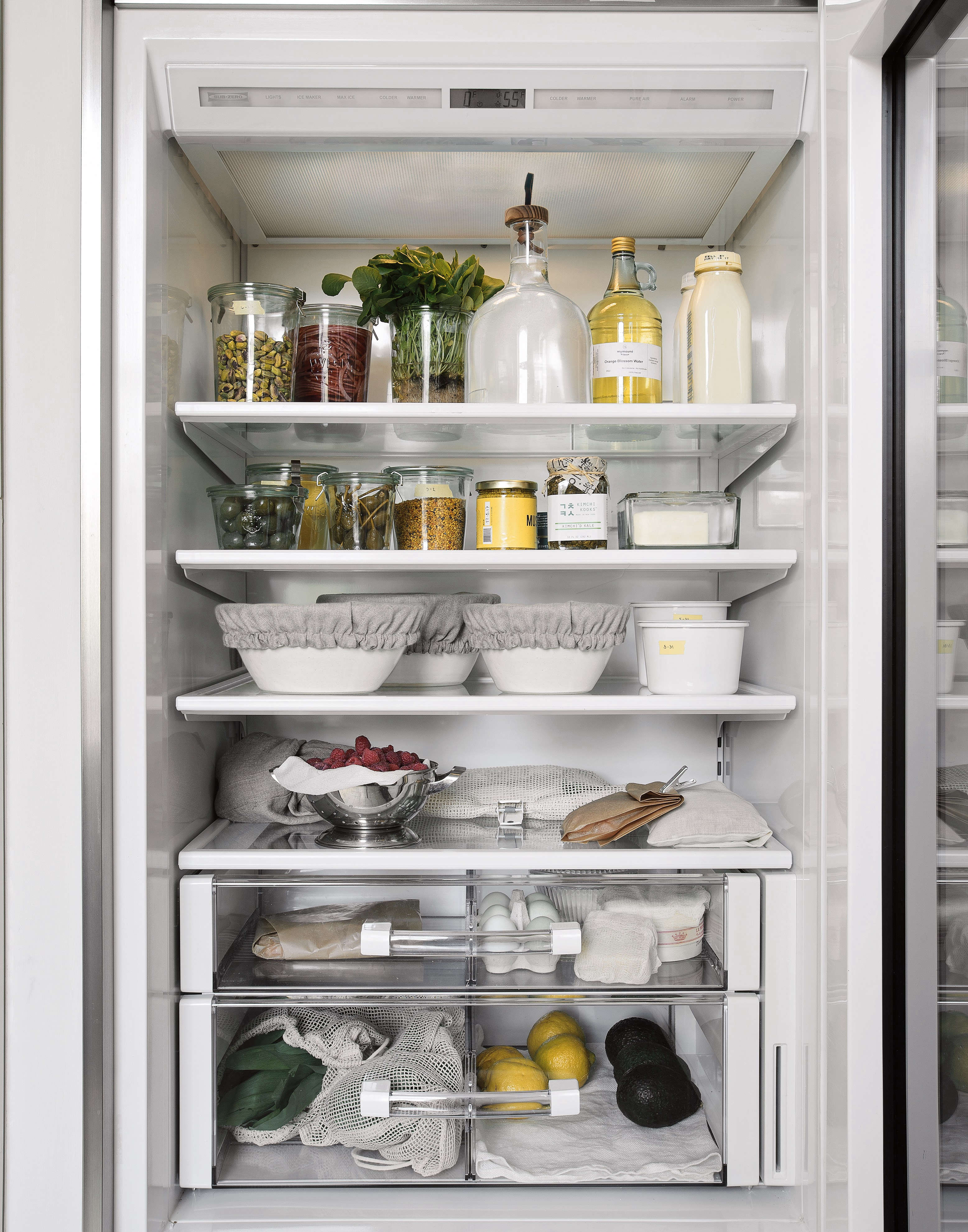 Refrigerator Interior from Organized Home Book, Image by Matthew Williams