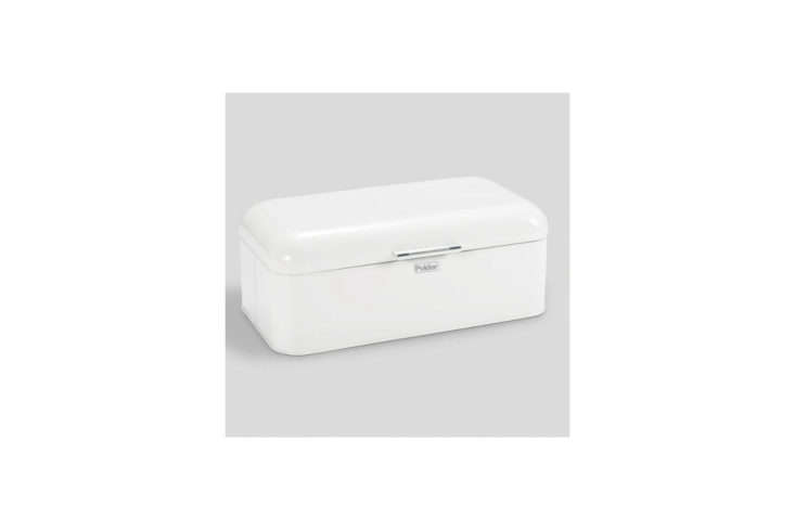 World Market Large White Retro Bread Bin