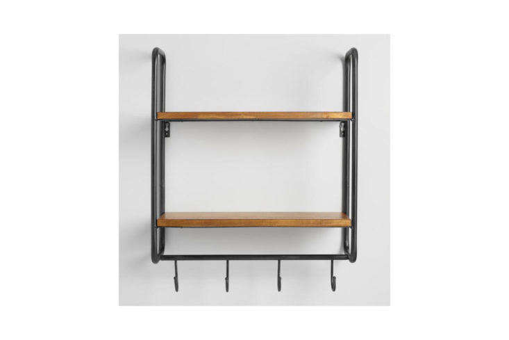 World Market Metal Wood Shelf Wall Storage