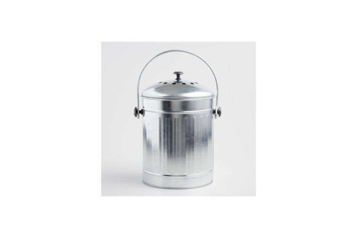 World Market Stainless Steel Compost Bucket