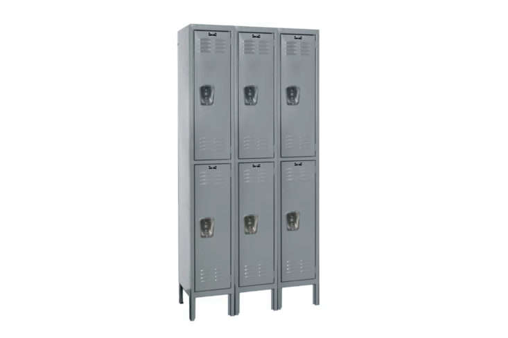 Hallowell Premium 2 Tier 3 Wide School Locker