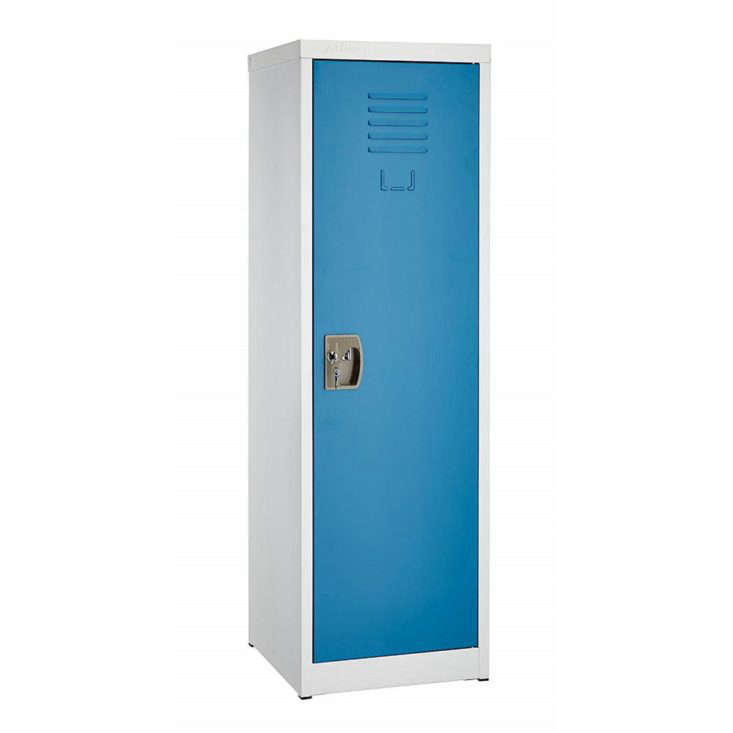 Steel Single Tier Locker in Blue from Home Depot