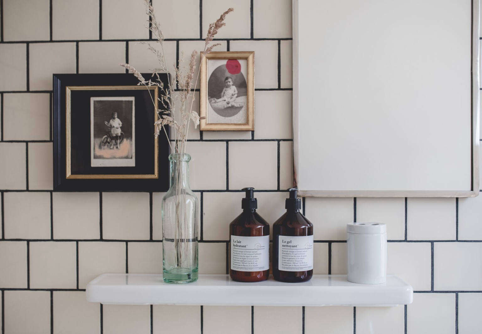 Porcelain Shower Shelf