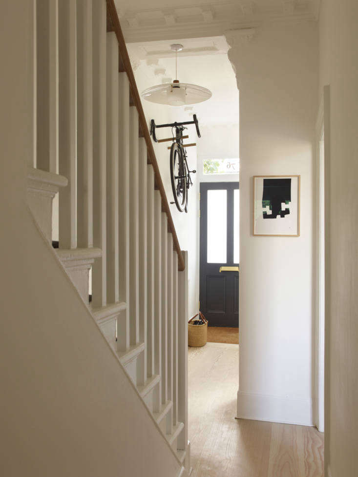 Entryway in Lisa Jones' London Remodel, Photo by Richard Round Turner