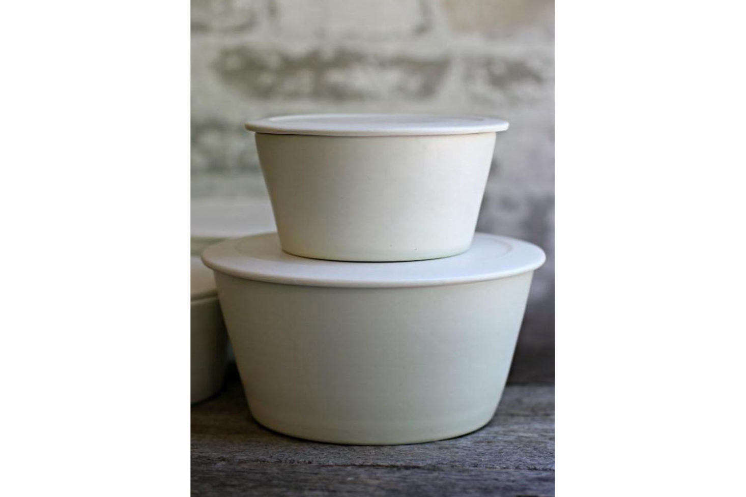 7 Favorites Covered Ceramic Food Storage Bowls, NonPlastic Edition