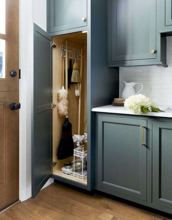 Emily Henderson Mudroom Utility Closet