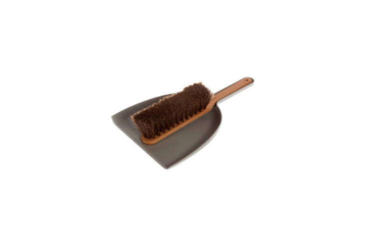 Iris Hantverk Dustpan and Brush Set Grey